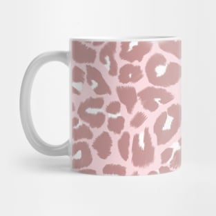 Blush Pink Leopard Print Mug